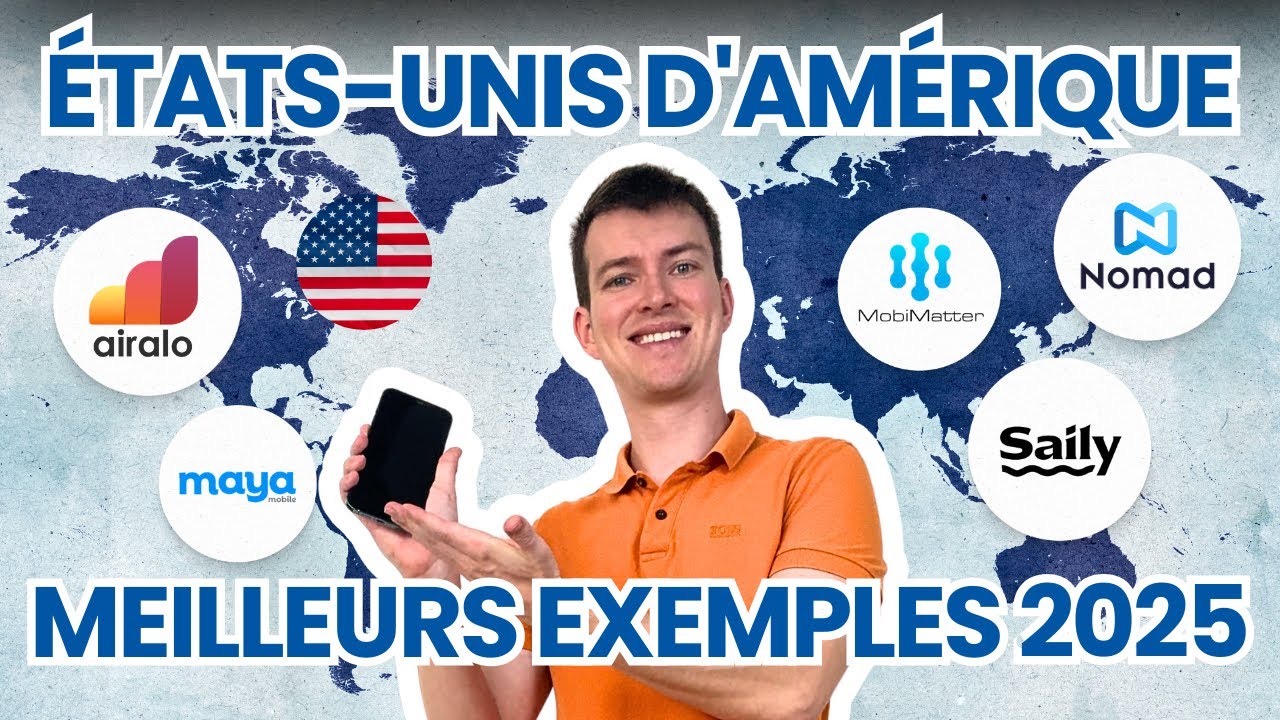 Les meilleures eSIM pour &Eacute;tats-Unis d