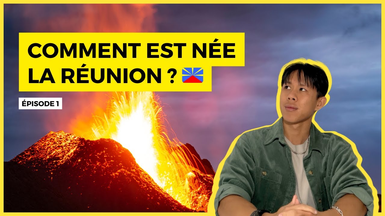 Histoire de La Réunion : Naissance de l'île (il y a des millions d'années...)