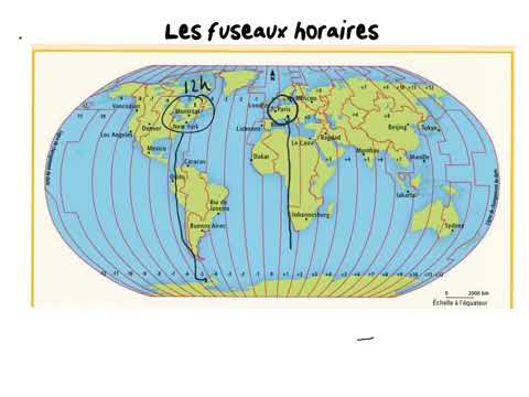 calcul  facile sur les fuseaux horaires ( G&eacute;o Paul)