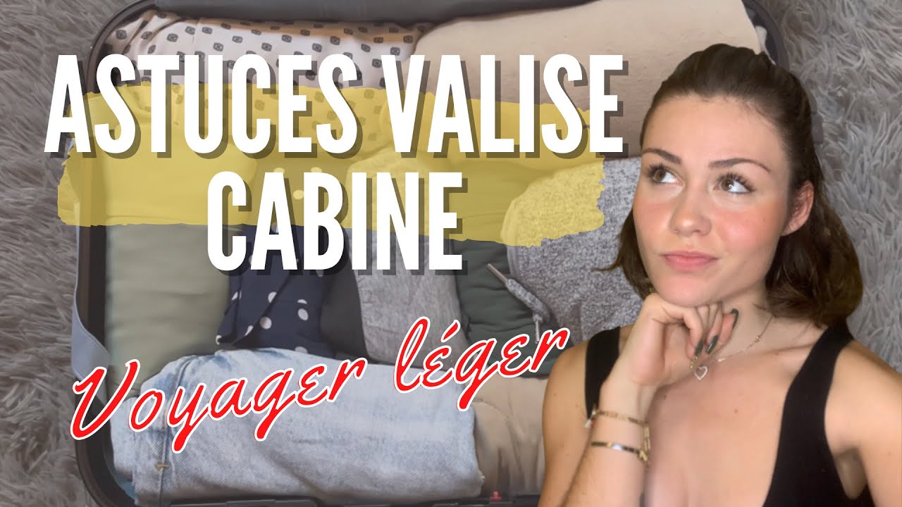 1 Mois = 1 Valise Cabine ✈️ MEILLEURES ASTUCES pour faire sa valise