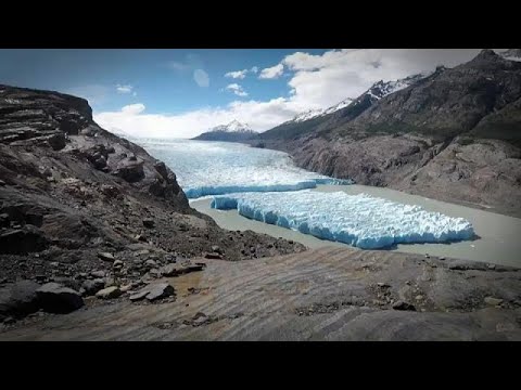 Le glacier Grey part en morceaux au Chili