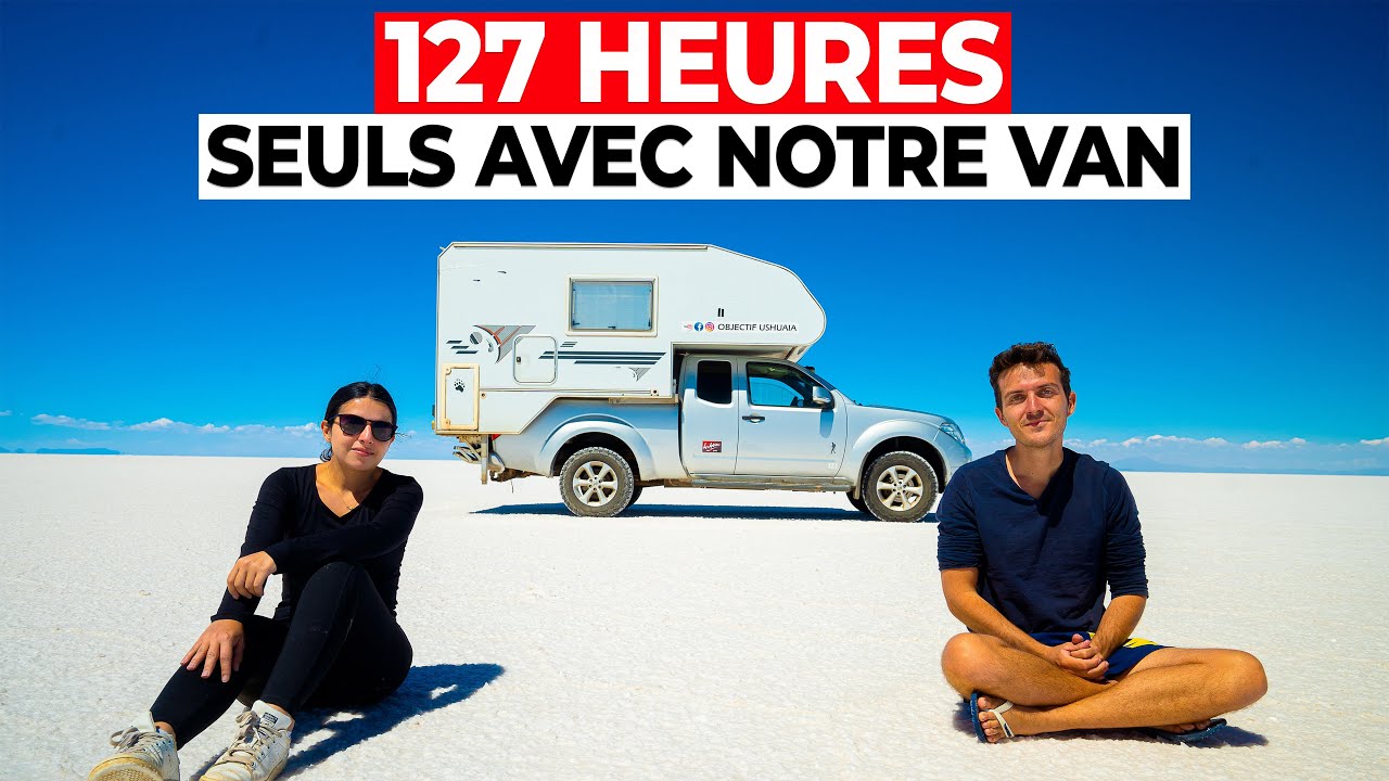 Seuls dans le plus grand d&eacute;sert de sel au monde ! VANLIFE au Salar d