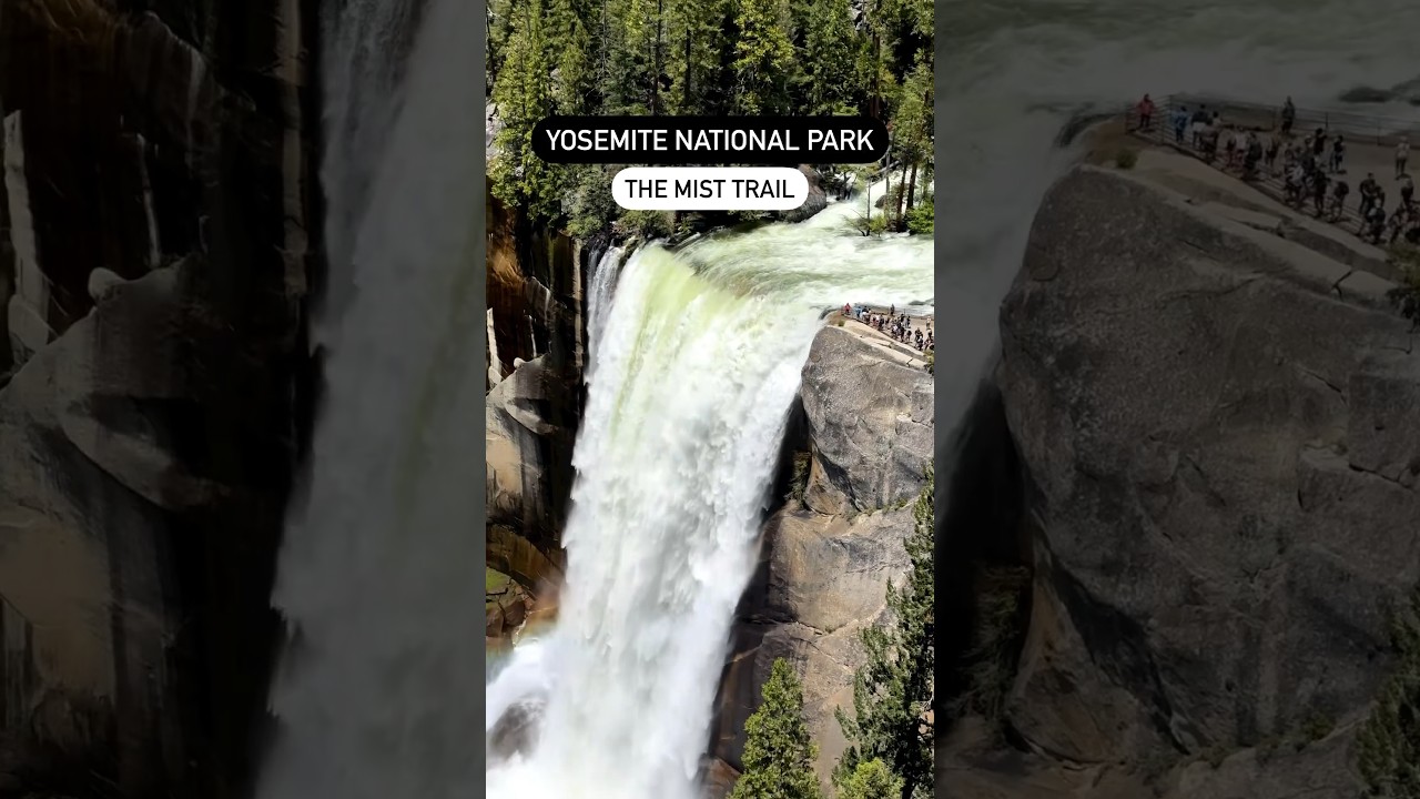 The Mist Trail, Yosemite #yosemite #yosemitefalls #vernalfalls #nationalpark #adventure #hike #cali