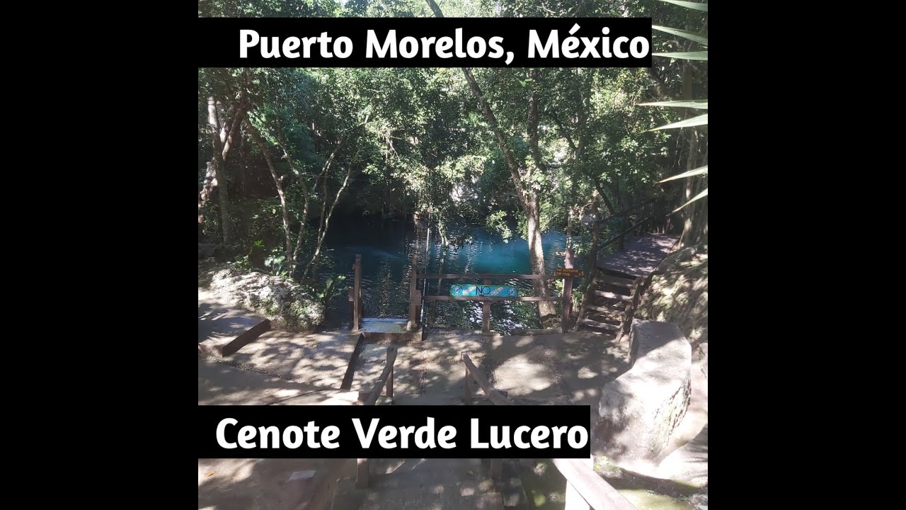 Cenote Verde Lucero, Puerto Morelos, Mexico