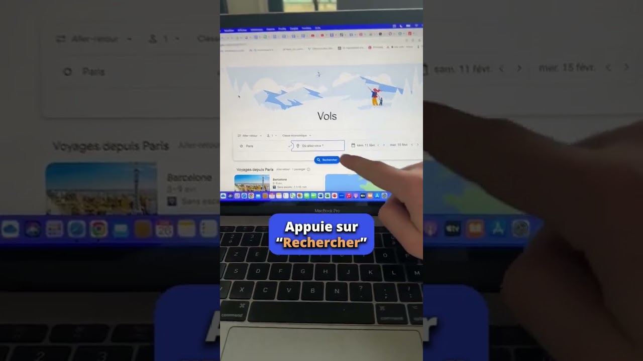 Trouver les billets d'avion à prix cassé 😱🚀#astuce #astuces