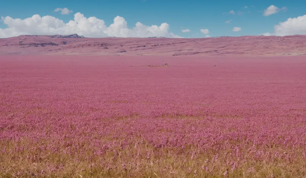 Floraison desert atacama