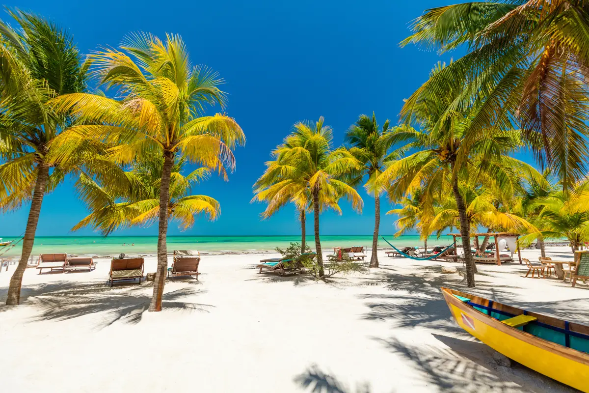 Plage tropicale a Holbox Plage tropicale a Holbox