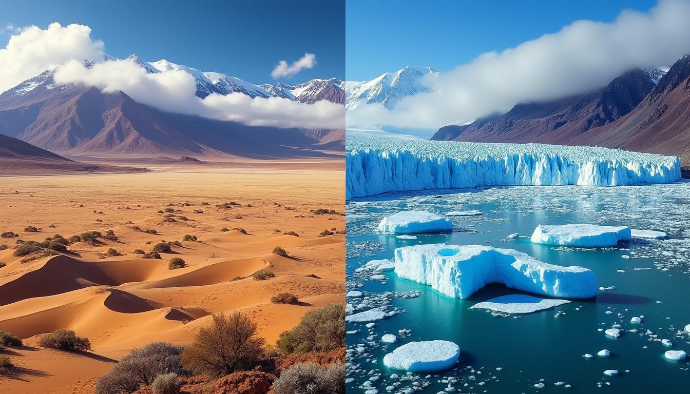 découvrez les somptueux contrastes chiliens, du désert aride d'atacama aux impressionnants glaciers du sud, un voyage fascinant à travers des paysages époustouflants et une biodiversité unique.
