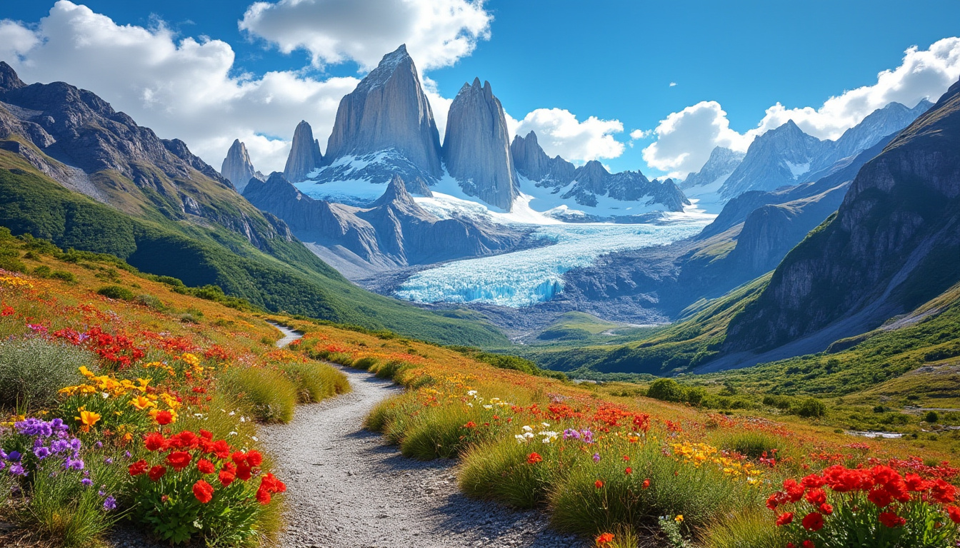 Chili : de la Terre de Feu au bout du monde, un voyage inoubliable découvrez le chili, de la mythique terre de feu jusqu'à l'extrême sud du monde. plongez dans un voyage inoubliable à travers des paysages spectaculaires, des cultures fascinantes et des aventures uniques au bout du monde.