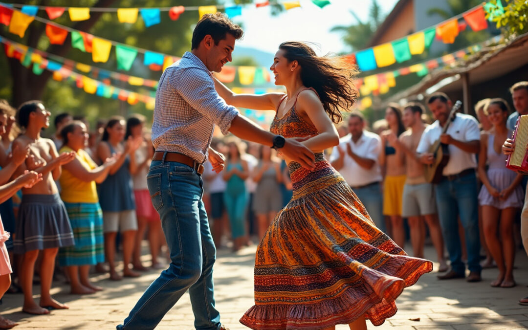 Forró danse : découvrez la danse traditionnelle brésilienne et ses pas essentiels
