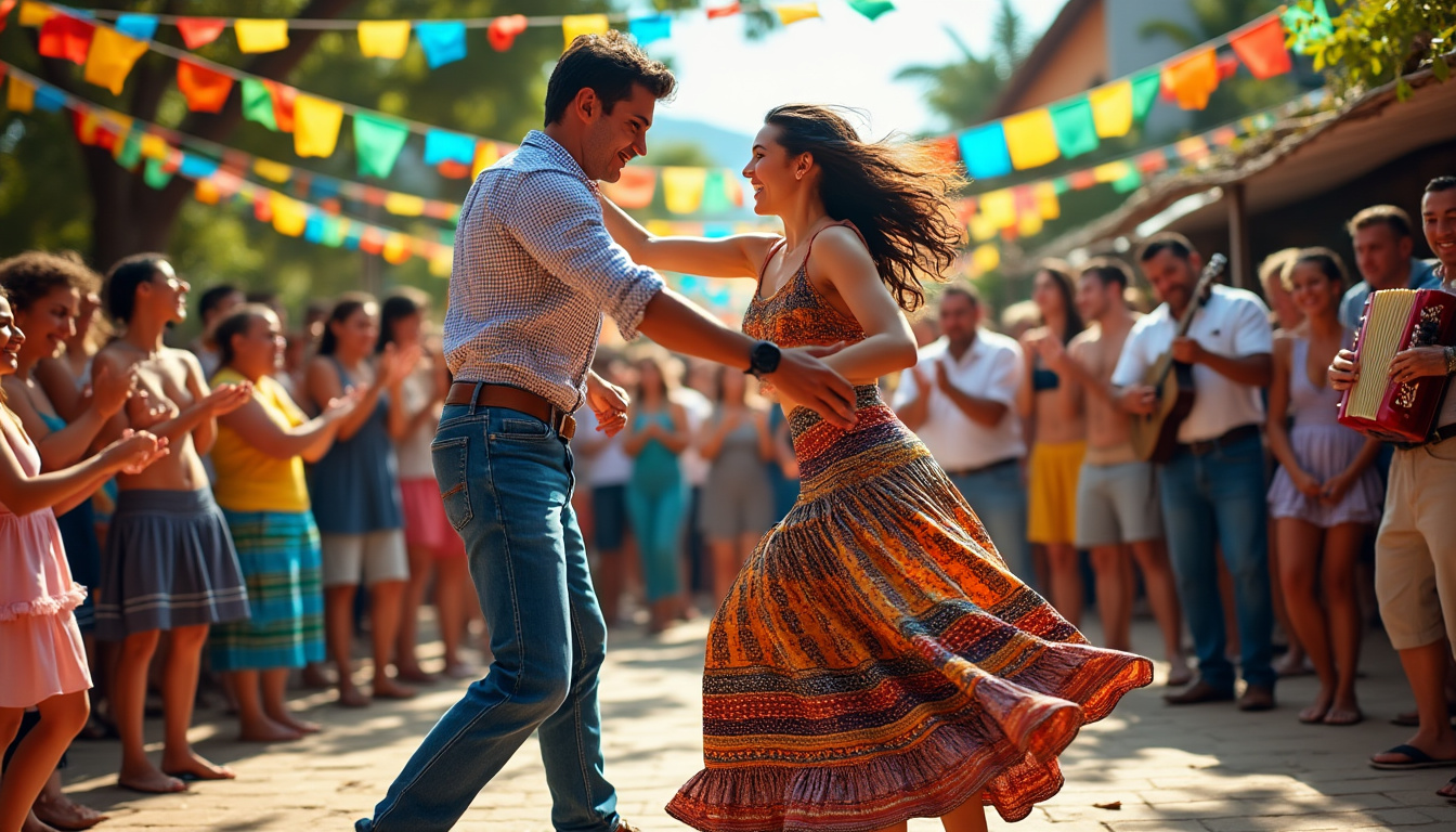 plongez dans l’univers du forró, la danse traditionnelle brésilienne. découvrez son histoire, ses pas de base et comment débuter facilement ce style festif et convivial.