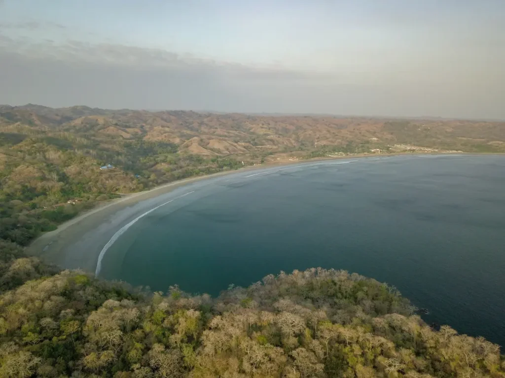 Playa Venao vue de haut