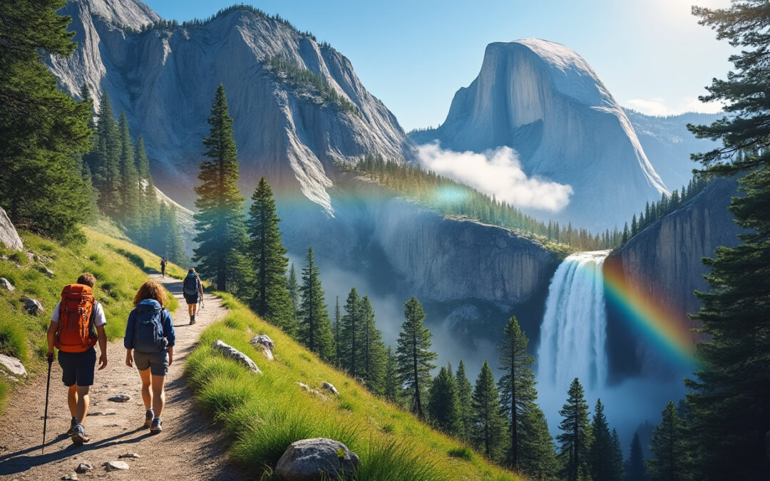Randonnée Mist Trail à Yosemite : conseils, itinéraire et précautions à prendre