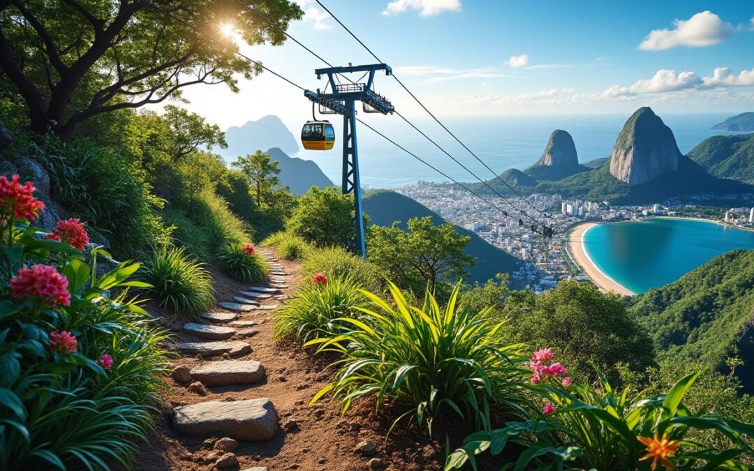Morro da Urca : randonnée, téléphérique et vue panoramique sur Rio de Janeiro