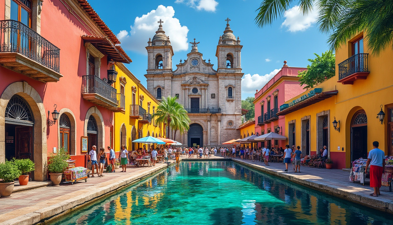 découvrez valladolid, joyau du yucatán : explorez son histoire coloniale, ses merveilles architecturales et partez en excursion vers les cenotes spectaculaires qui l’entourent.