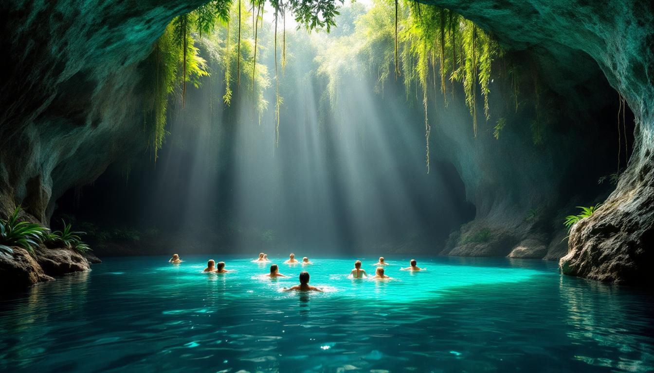 Cenote Ik Kil : le cenote sacré près de Chichén Itzá découvrez le cenote ik kil, un site sacré près de chichén itzá, célèbre pour ses eaux cristallines et son cadre naturel exceptionnel, parfait pour une expérience inoubliable au cœur de la nature maya.