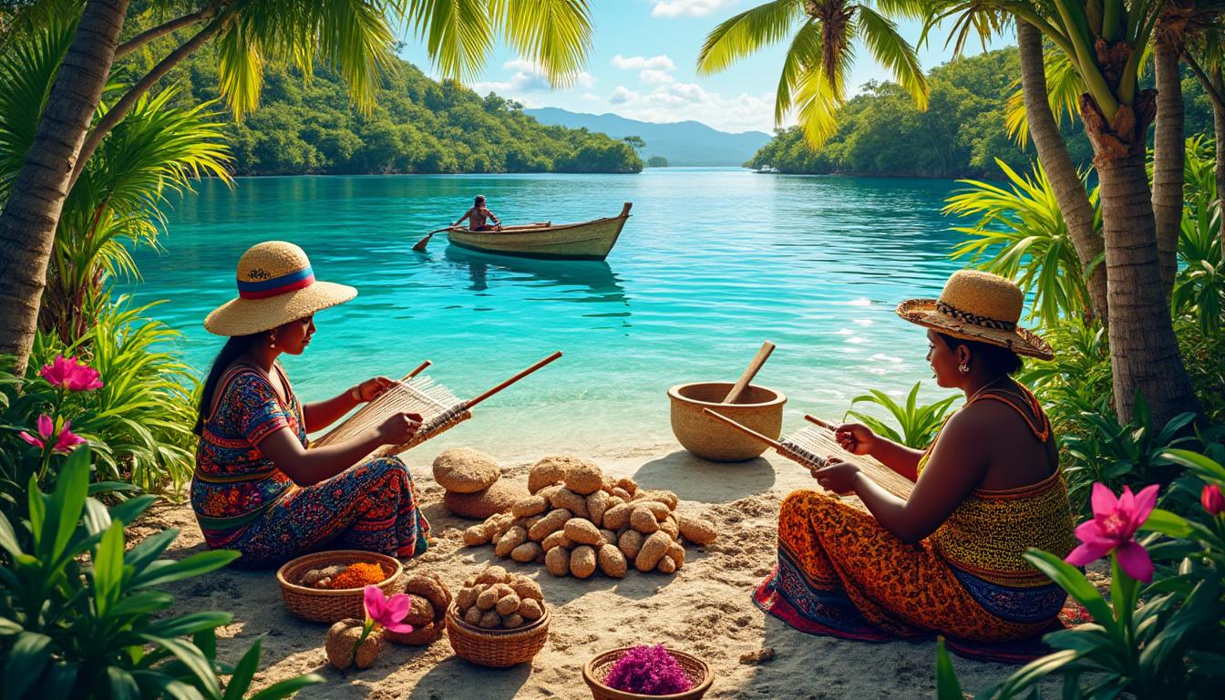 Voyage à Guna Yala : culture, nature et lagons turquoise découvrez guna yala, une destination unique où la culture indigène rencontre des paysages naturels époustouflants et des lagons turquoise paradisiaques pour un voyage inoubliable.