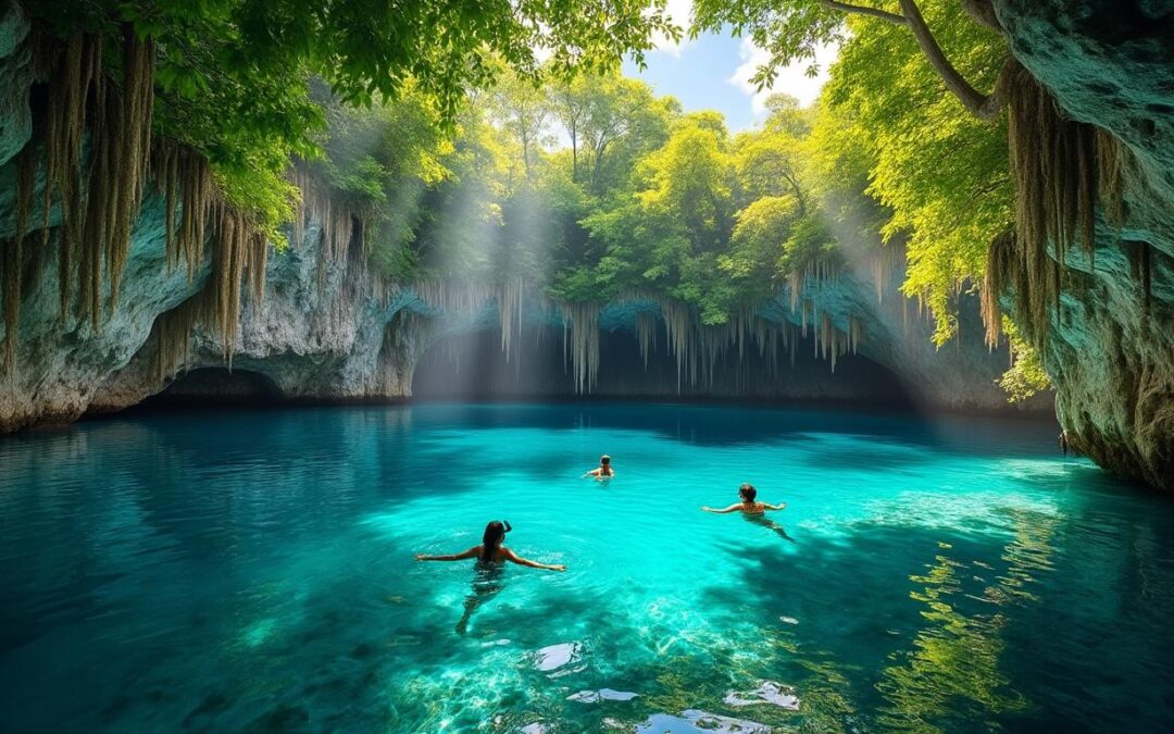 Cenote Dos Ojos : guide complet pour explorer ce joyau du Yucatán