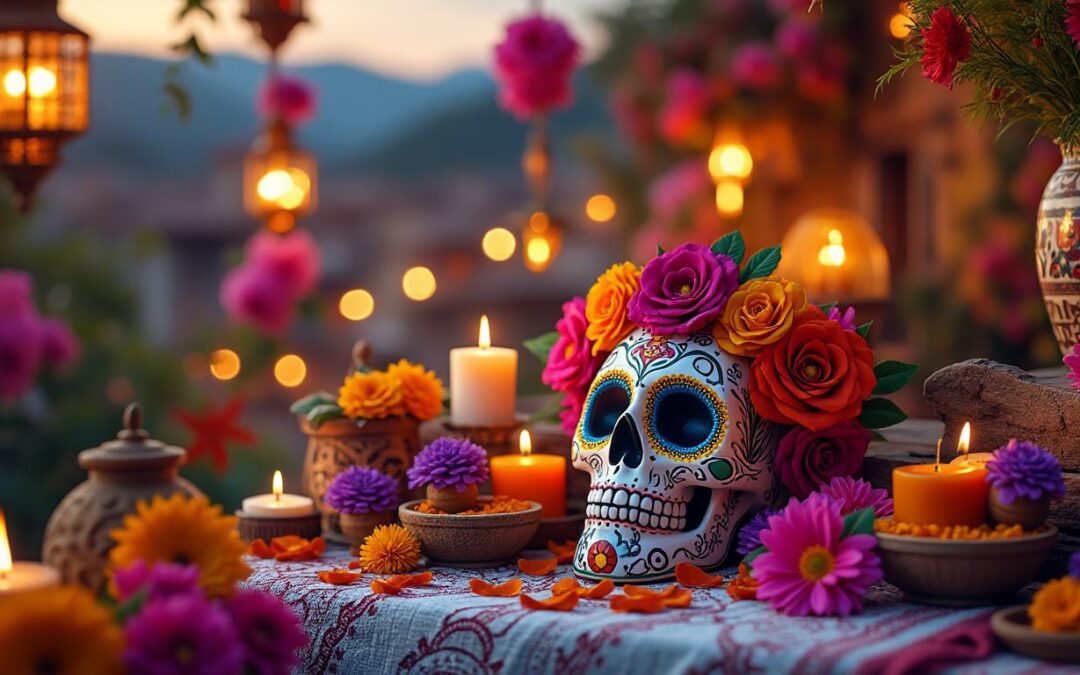 Signification de la tête de mort mexicaine : histoire, symboles et traditions
