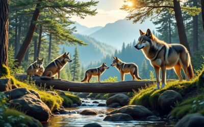 Parc de Courzieu : immersion au cœur des loups dans les Monts du Lyonnais