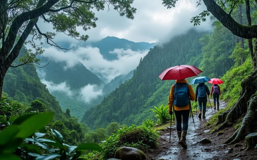 Saison des pluies au Mexique : périodes, régions et conseils pour voyager