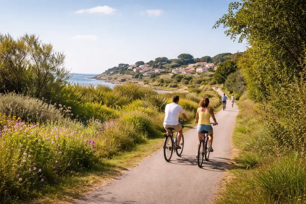 vendée printemps vélo piste cyclable tourisme calme