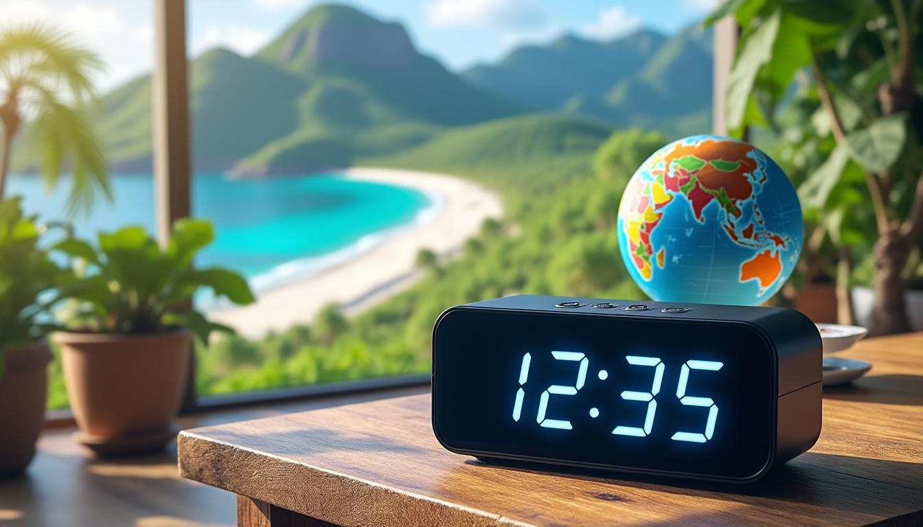 découvrez l'heure exacte à l'île maurice, le décalage horaire avec votre pays, et suivez l'heure en direct pour ne jamais être en retard.