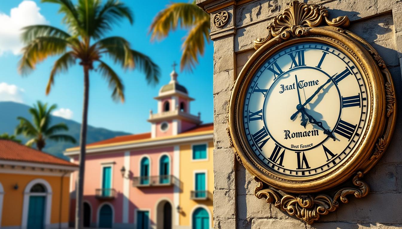 découvrez l'heure actuelle à fort-de-france ainsi que le décalage horaire par rapport à votre fuseau. restez à jour avec le temps local en martinique.