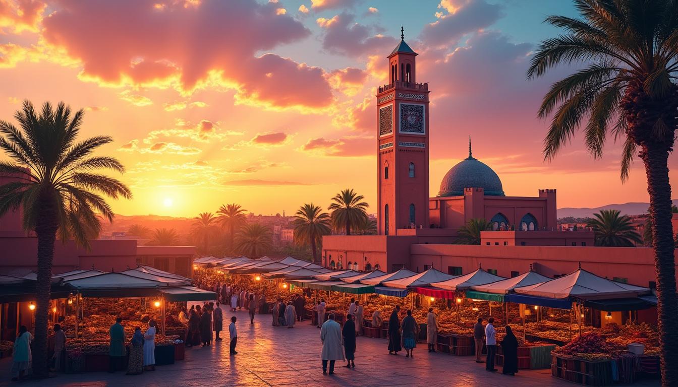 découvrez les horaires précis du coucher de soleil à marrakech en fonction des saisons pour mieux planifier vos soirées et profiter des paysages enchanteurs.