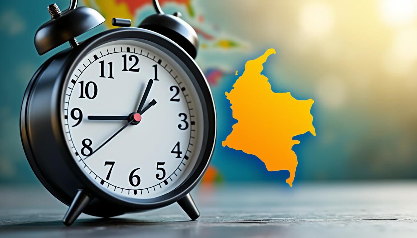 découvrez comment comprendre facilement le fuseau horaire de la colombie et connaître l'heure exacte dans ce pays d'amérique du sud.