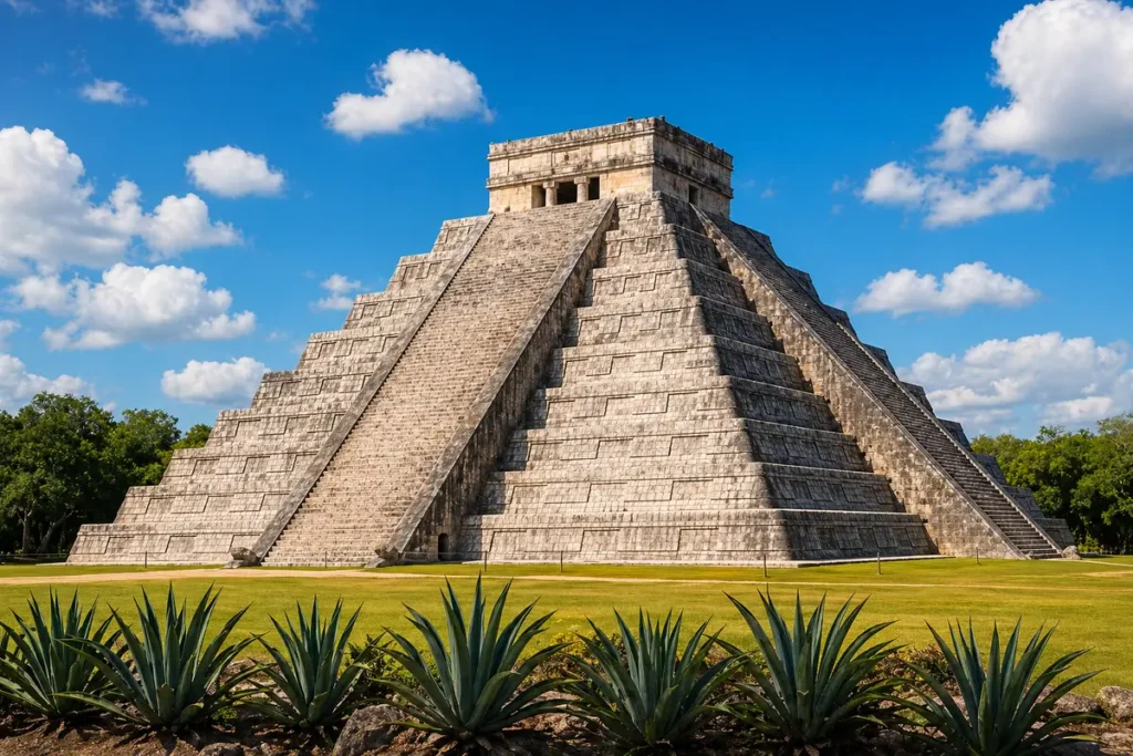 Pyramide de Kukulcán Chichén Itzá temple maya Mexique