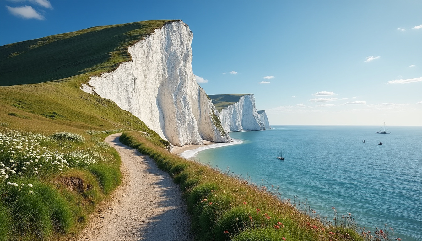 découvrez le cap blanc-nez, une promenade spectaculaire offrant une vue imprenable sur la manche. partez à la découverte de paysages côtiers à couper le souffle et d'une nature préservée.