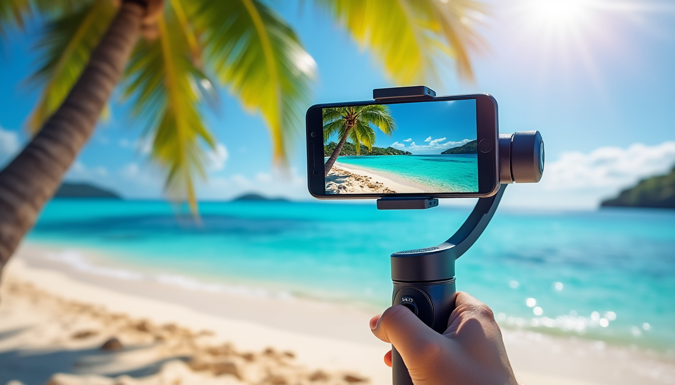 découvrez comment utiliser un stabilisateur de téléphone pour filmer vos vacances comme un professionnel et capturer des vidéos fluides et de qualité lors de vos voyages.